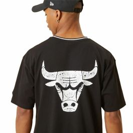Camiseta de Manga Corta Hombre New Era Chicago Bulls Negro