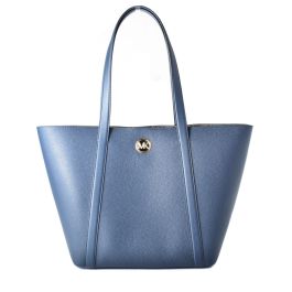 Bolso Mujer Michael Kors HADLEIGH NAVY Azul 29 X 30 X 8 CM