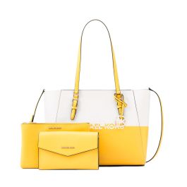 Bolso Mujer Michael Kors CHARLOTE Amarillo 27 x 34 x 11 cm Precio: 288.49999992. SKU: B1GF63KZ7F