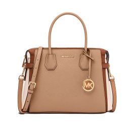 Bolso Mujer Michael Kors MERCER CAMEL MULTI Marrón 30 x 23 x 10 cm Precio: 239.49999964. SKU: B1GHMN2A9J