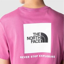Camiseta de Manga Corta Hombre The North Face Box Logo Rosa