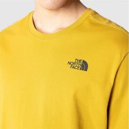 Camiseta de Manga Corta Hombre The North Face Box Logo Amarillo