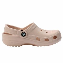 Zuecos Crocs Beige