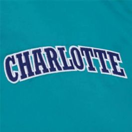 Chaqueta Deportiva para Hombre Mitchell & Ness Charlotte Hornets Azul