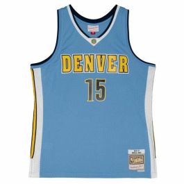 Camiseta de baloncesto Mitchell & Ness Denver Nuggets 2016-17 Nikola Jokic Nº15 Aguamarina Precio: 107.94999996. SKU: S64110747