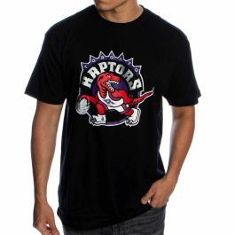 Camiseta de Manga Corta Hombre Mitchell & Ness Toronto Raptors Negro