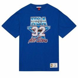 Camiseta de Manga Corta Hombre Mitchell & Ness NBA All-Stars 32 Azul