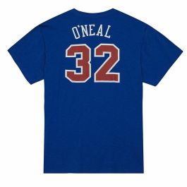 Camiseta de Manga Corta Hombre Mitchell & Ness NBA All-Stars 32 Azul