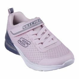 Zapatillas Deportivas Infantiles Skechers Microspec Max - Epic Brights Rosa Azul oscuro