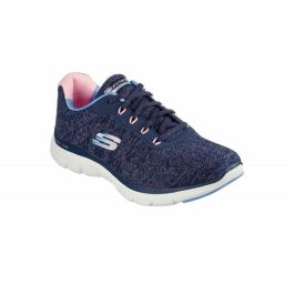 Zapatillas Deportivas Mujer Skechers Flex Appeal 4.0 Azul oscuro