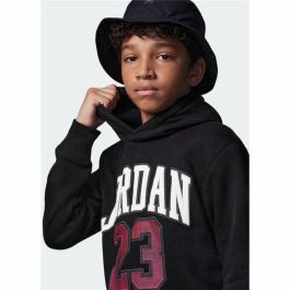 Sudadera Infantil Jordan Jordan Hbr Flc Po Negro