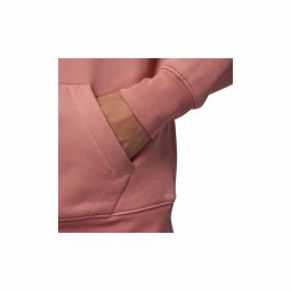 Sudadera con Capucha Niña Jordan Jumpman Sustainable Blanco Rosa