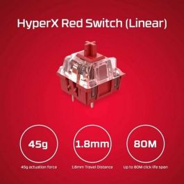 Teclado Hyperx Alloy Origins 60 Qwerty US Rosa Teclado Hyperx Alloy Origins 60 Qwerty US Rosa