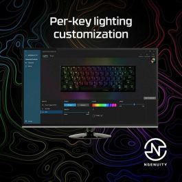 Teclado Hyperx Alloy Origins 60 Qwerty US Rosa Teclado Hyperx Alloy Origins 60 Qwerty US Rosa