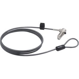 HP Cable de seguridad esencial con combinacion para portátil nano negro