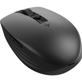 Ratón Inalámbrico por Bluetooth HP 710/ Batería recargable/ Hasta 3000 DPI/ Negro