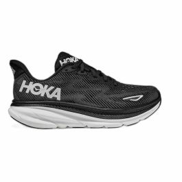 Zapatillas de Running para Adultos HOKA Clifton 9 Negro Hombre