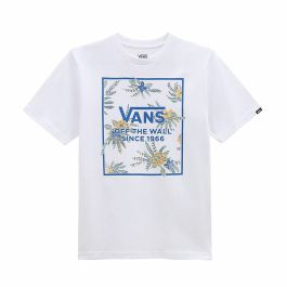 Camiseta de Manga Corta Niño Vans Califlower Box-B Blanco