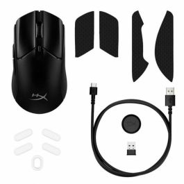 HyperX Pulsefire Haste 2: ratón gaming inalámbrico (negro)