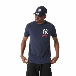 Camiseta de Manga Corta Hombre New Era New York Yankees Azul