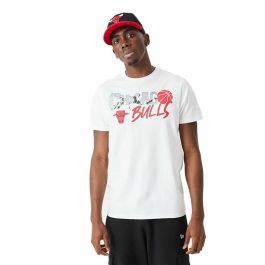 Camiseta de Manga Corta Hombre New Era NBA Infill Graphic Chicago Bulls Blanco Precio: 34.95000058. SKU: S6492993