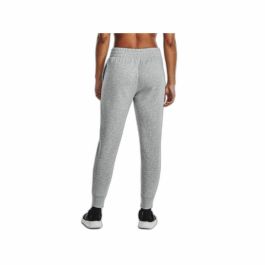 Pantalón Largo Deportivo Under Armour Fleece Gris Mujer