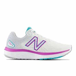 Zapatillas de Running para Adultos New Balance Fresh Foam 680v7 Mujer Blanco