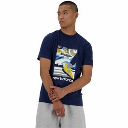 Camiseta de Manga Corta Hombre New Balance Sport Essentials Triathlon Azul Precio: 27.59000013. SKU: S64143950