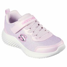 Zapatillas de Running para Niños Skechers Bounder - Girly Groo Rosa