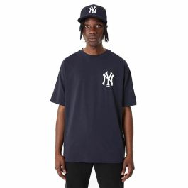 Camiseta New Era MLB Graphic New York Yankees Azul marino Hombre