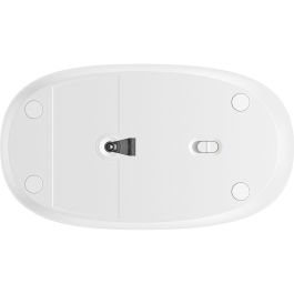 Ratón Inalámbrico por Bluetooth HP 240/ Hasta 1600 DPI/ Blanco Lunar
