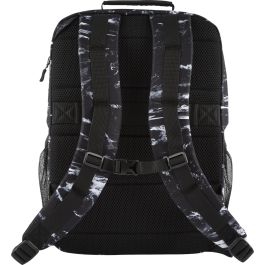 Mochila HP Campus XL 7J592AA para Portátiles hasta 16"/ Negra y Blanca