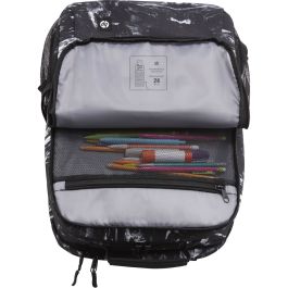 Mochila HP Campus XL 7J592AA para Portátiles hasta 16"/ Negra y Blanca