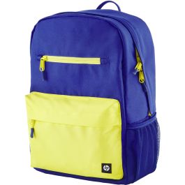 Mochila HP Campus 7J596AA para Portátiles hasta 15.6"/ Azul y Lima