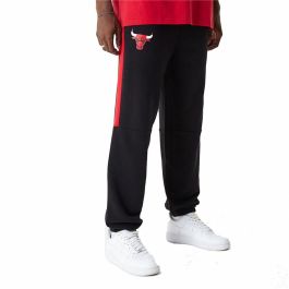 Pantalón para Adultos New Era NBA Colour Block Chicago Bulls Negro Hombre