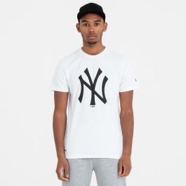 Camiseta de Manga Corta Hombre New Era NOS MLB NEYYAN 60416755 Blanco