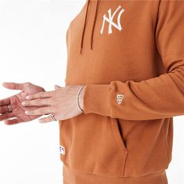 Sudadera con Capucha Mujer New Era League Essential New York Marrón