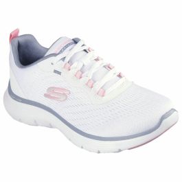 Zapatillas Deportivas Mujer Skechers Flex Appeal 5.0 Blanco Rosa