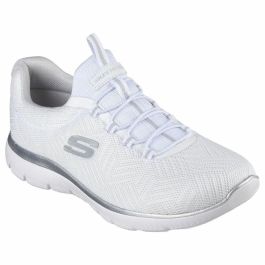 Zapatillas de Running para Adultos Skechers Summits-Artistry Chi Blanco