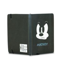 Caja Regalo con Diario y Bolígrafo Fashion Angry Disney Mickey Mouse Negro