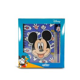 Caja Regalo con Cuaderno y Lápiz Fashion Grins Disney Mickey Mouse Azul Precio: 15.94999978. SKU: B15LQJP3AX