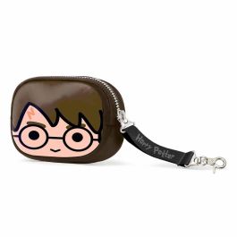 Monedero Pill Chibi Harry Potter Marrón