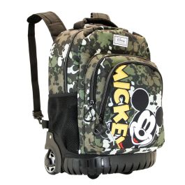 Mochila Trolley GTS FAN Surprise Disney Mickey Mouse Verde Militar