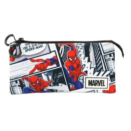 Estuche Portatodo Triple FAN Stories Marvel Spiderman Multicolor