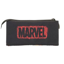 Estuche Portatodo Triple FAN Fun Marvel Los Vengadores Negro Estuche Portatodo Triple FAN Fun Marvel Los Vengadores Negro