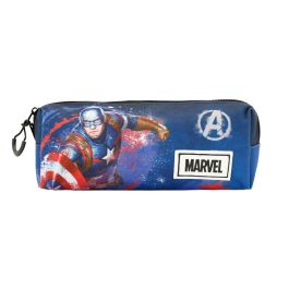 Estuche Portatodo Cuadrado FAN Full Marvel Capitán América Azul