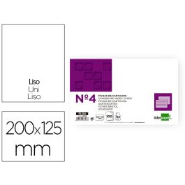 Ficha Liderpapel Lisa Nº4 125x200 mm Paquete De 100 180 gr