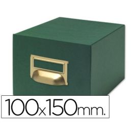 Fichero Fichas Tela Verde 500 Fichas N.3 Tamaño 100x150 mm Precio: 16.89000038. SKU: BIX03596