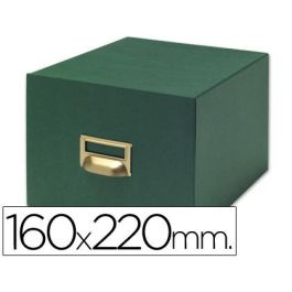 Fichero Fichas Tela Verde 500 Fichas N.5 Tamaño 160x220 mm Precio: 21.49999995. SKU: BIX03597