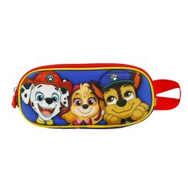 Estuche Portatodo 3D Doble Buddies Paw Patrol La Patrulla Canina Azul